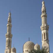 Twin minarets